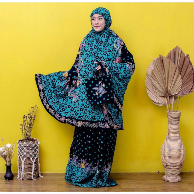 MUKENA BATIK  PEKALONGAN MACAM-MACAM MOTIF NEW
