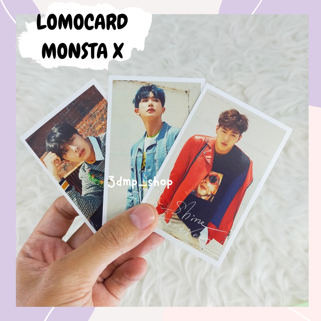 [30 lembar] lomocard lomo photo card photocard monsta x monstax