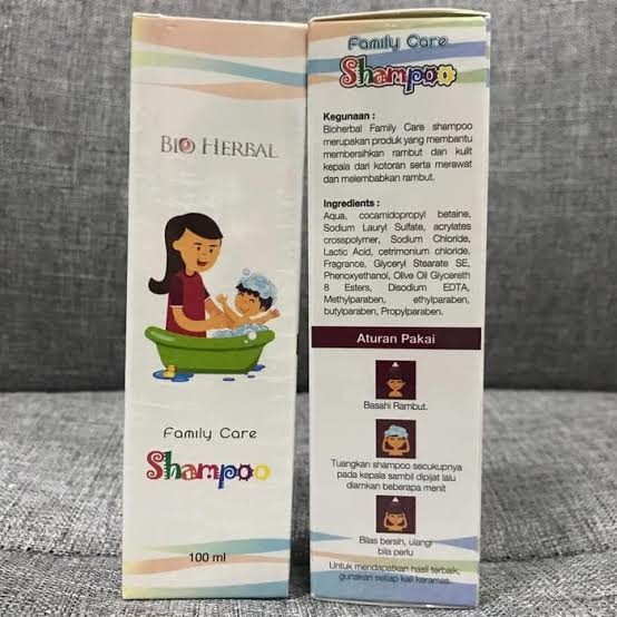 Bio Herbal Family Care Shampoo Kutu/ Bio Herbal Shampoo Kutu Original BPOM