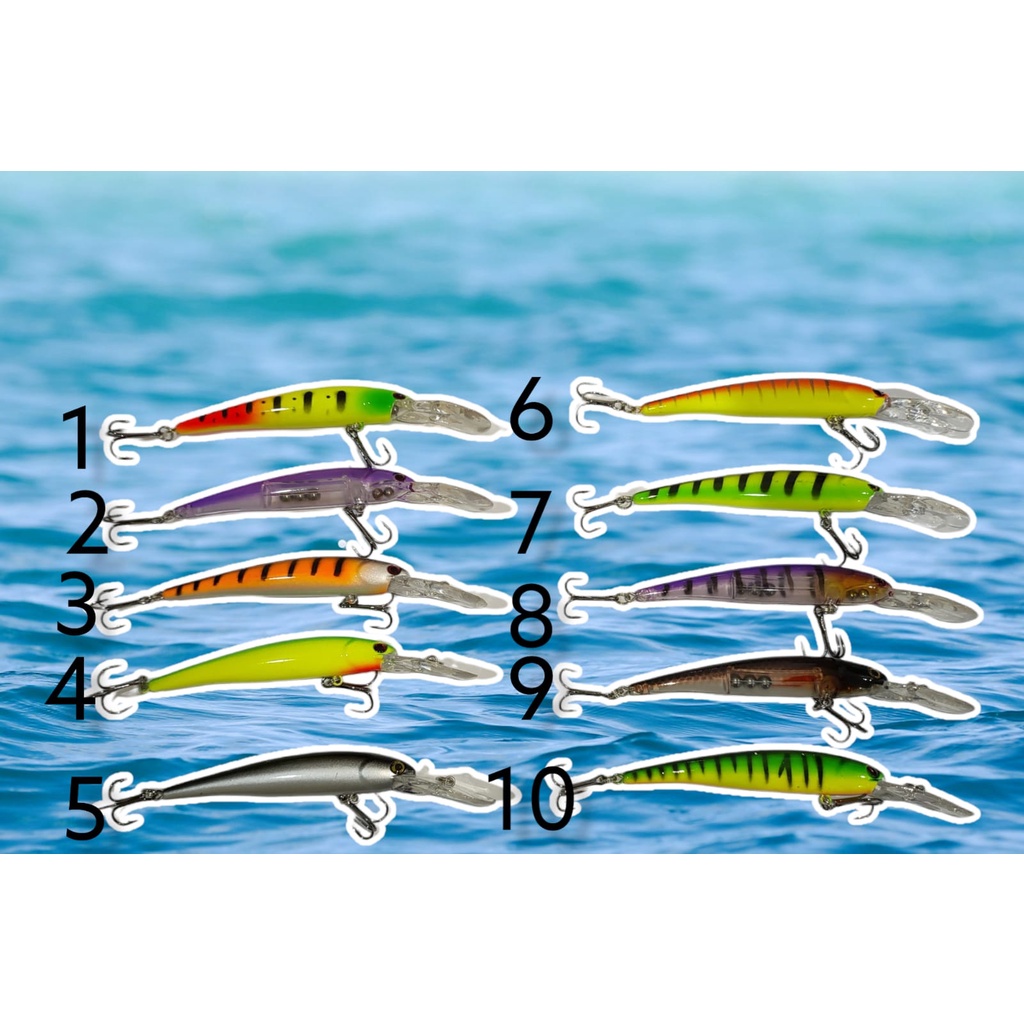 UMPAN LIDAH PANJANG MINNOW FRANCO MINNOW