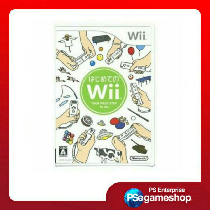 HAJIMETE NO WII YOUR FIRST STEP TO WII ORIGINAL