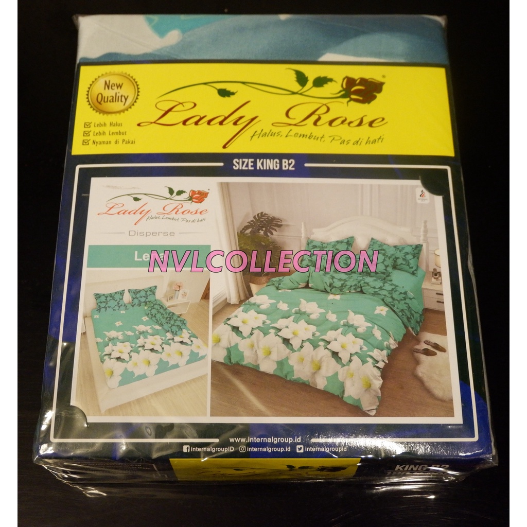 Sprei Lady Rose King B2 180x200 LENA