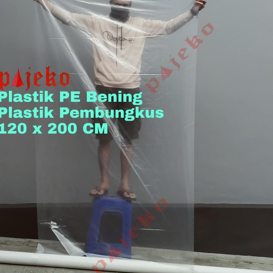【flashϟsale】 Plastik Pembungkus  PE NON RECYCLE Boneka Jumbo Sofa Kasur   120 x 200 TEBAL +-30 MICRO
