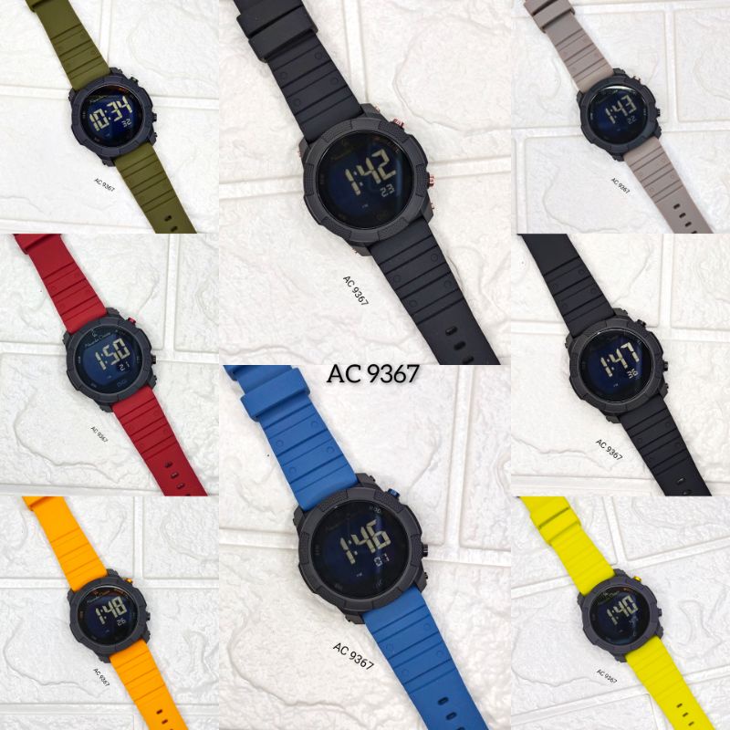 AC 9367 Jam Tangan Pria Digital Alexandre Christie