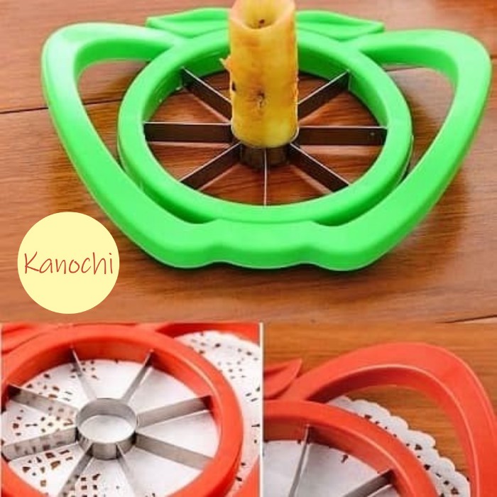 Potong Apel Alat Pemotong Apple Slicer Pengupas Buah Pisau Cutter Kupa