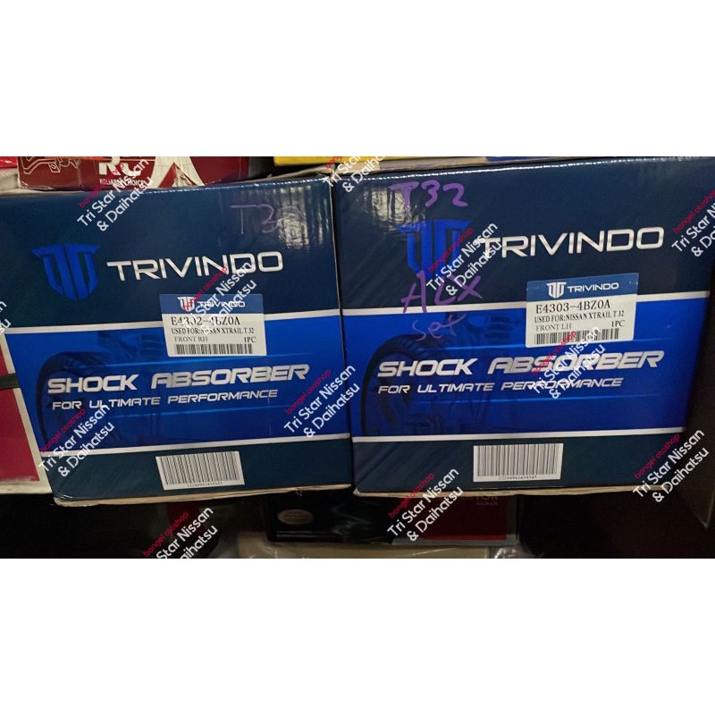 shock depan nissan xtrail t32 TRIVInDO