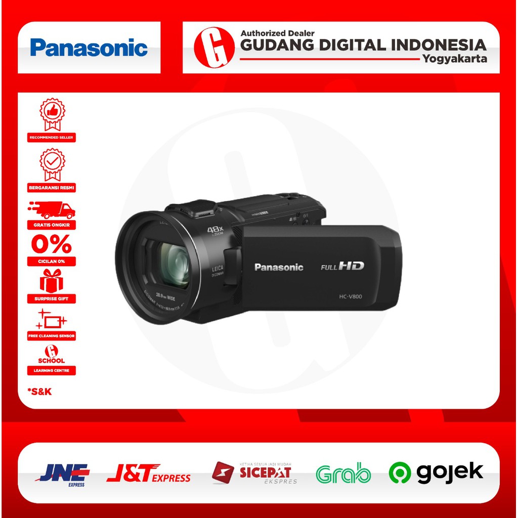 Handycam Camcorder Panasonic HC V800 Full HD