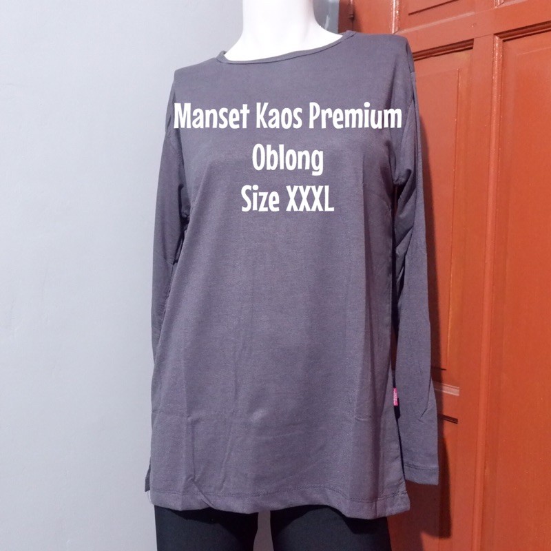 MANSET KAOS OBLONG PREMIUM Size XXXL