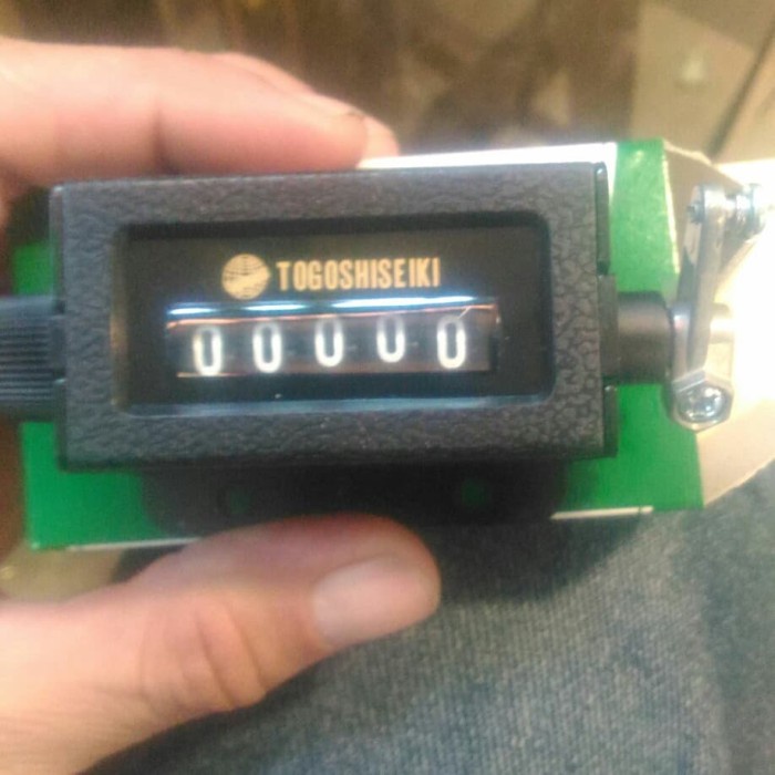 Counter manual 5 digit