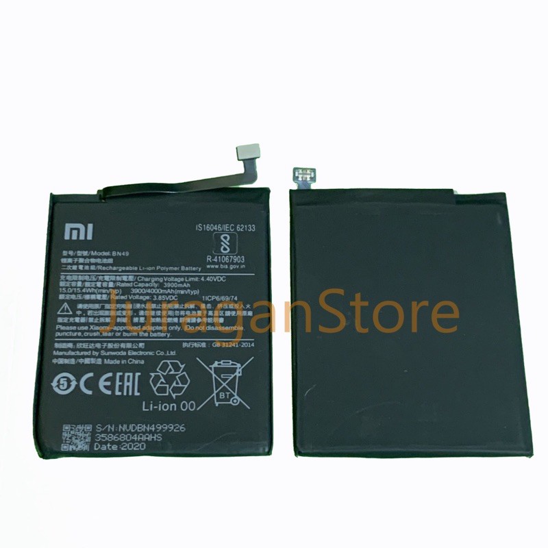 BATERAI BATRE XIAOMI REDMI 7A BN49 ORIGINAL