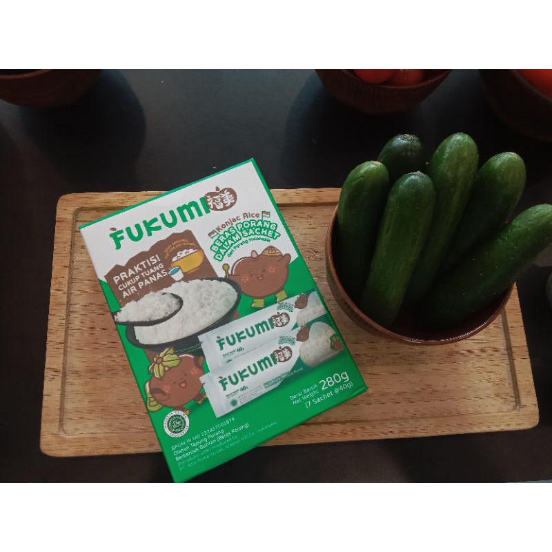 

FUKUMI BERAS PORANG KARTON 280gr x 24 - SHIRATAKI RICE