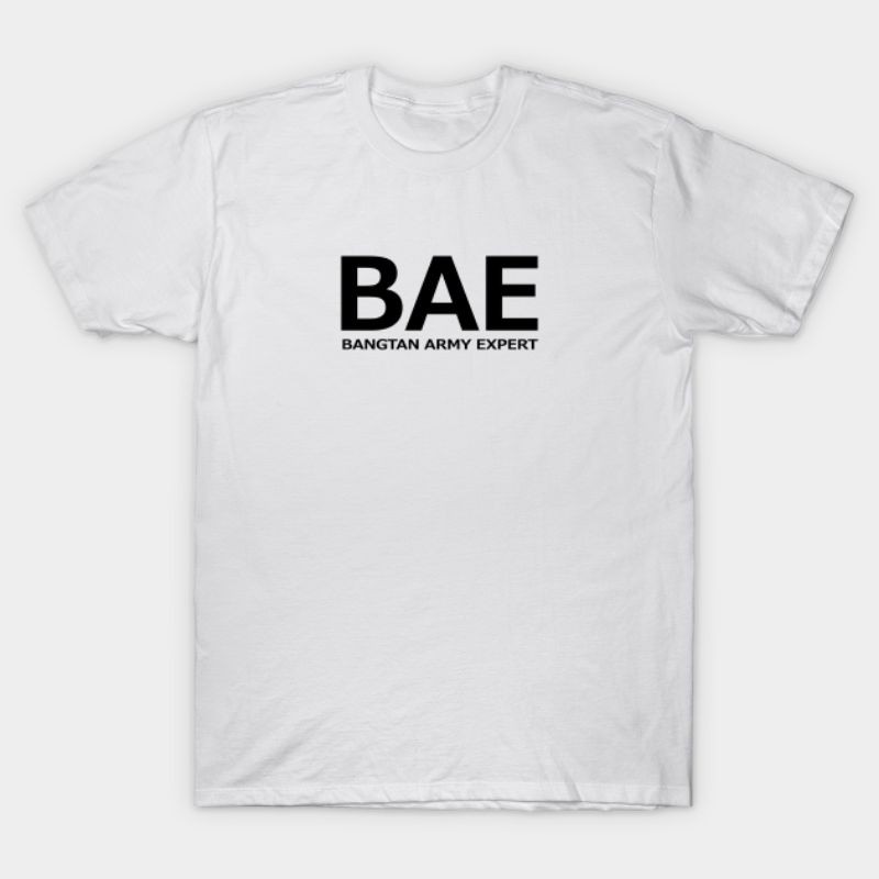 Baju Kaos BTS BAE Bangtan Army Expert, jungkook taehyung jimin jin j-hope suga RM