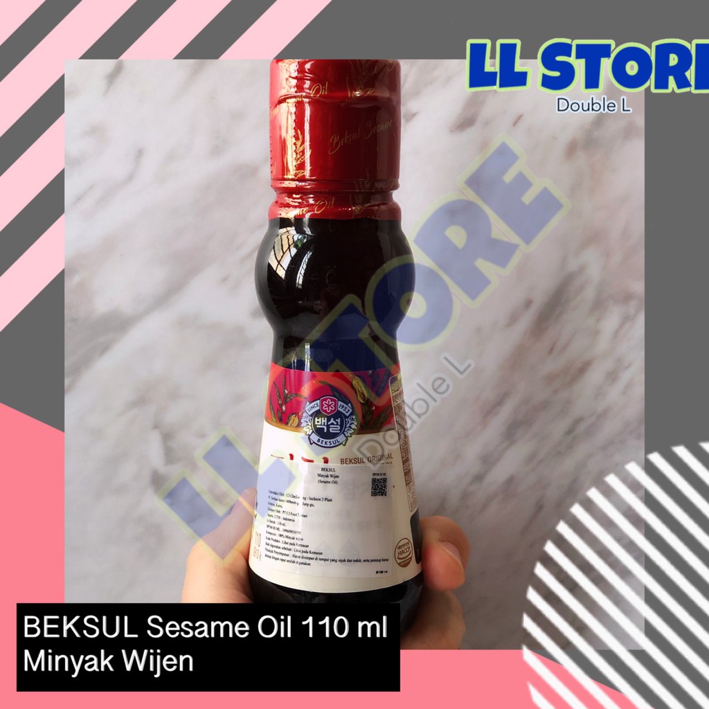 

BEKSUL Sesame Oil 110ml | Minyak Wijen Korea