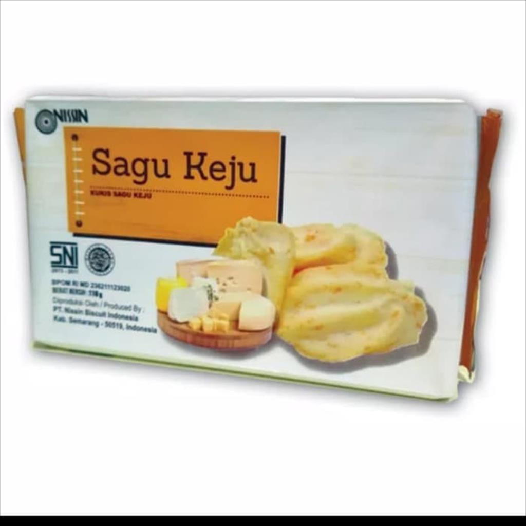 

Nissin Sagu Keju 110gram