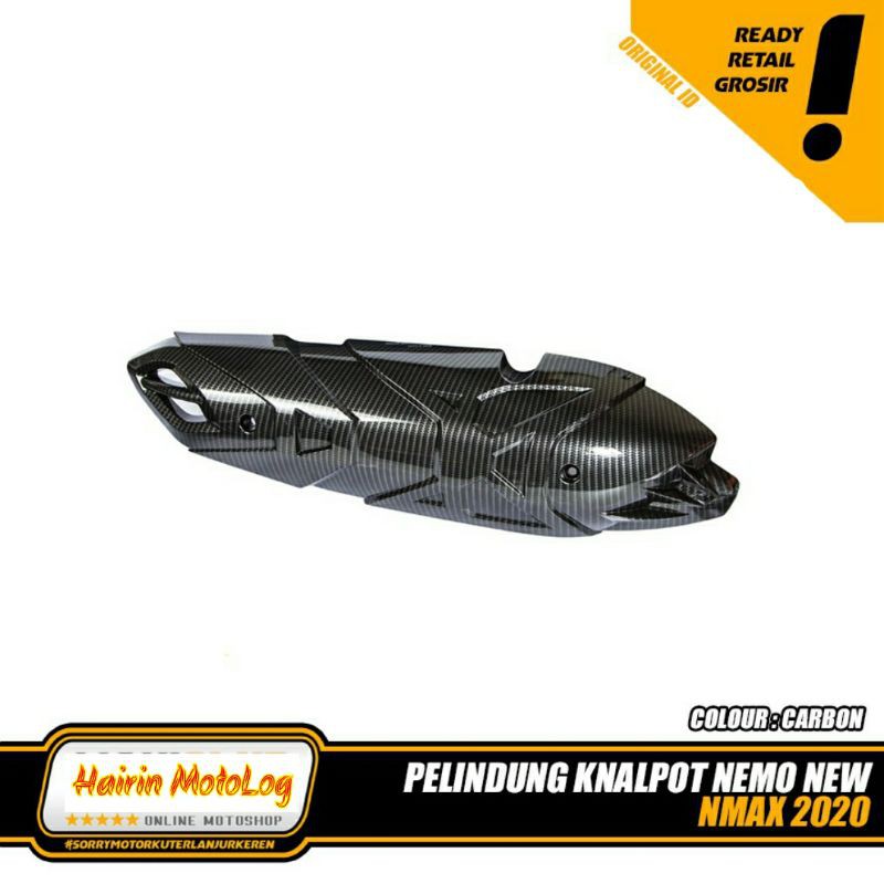 Tutup Knalpot Carbon Nmax New 2020 Carbon Nemo