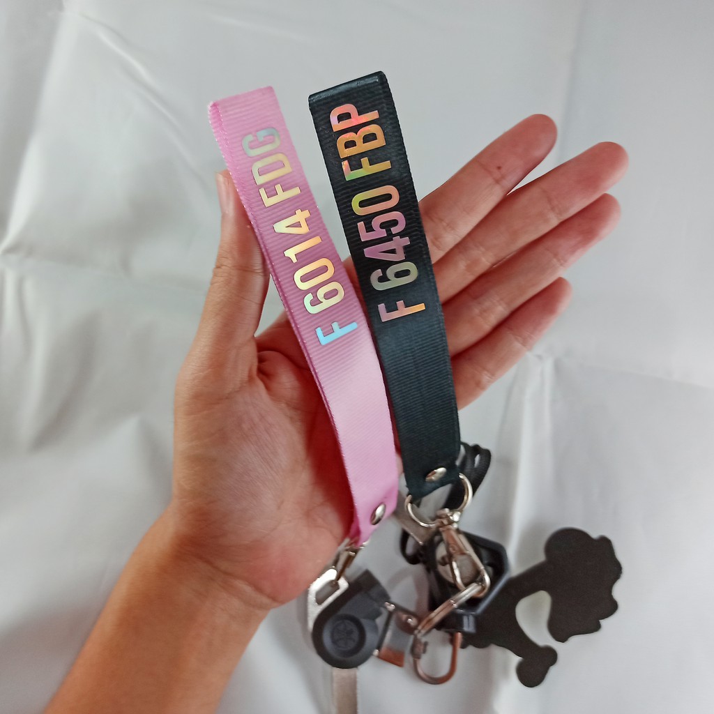 TALI GANTUNGAN KUNCI  MOTOR STRAP MOTOR  GANCI HOLOGRAM ANGKA PLAT NOMOR UNIK MURAH KUALITAS TERBAIK LUCU {CUSTOM}