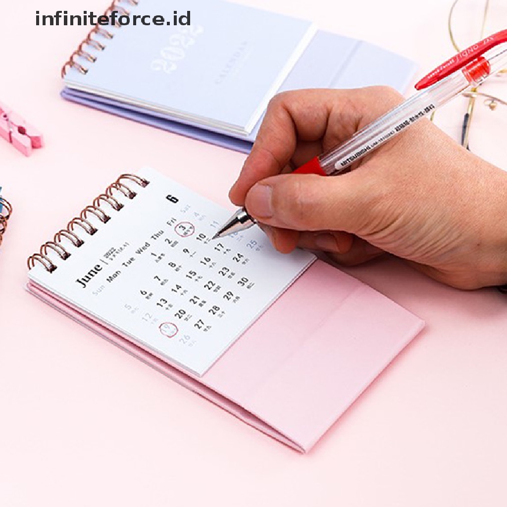 (Infiniteforce.Id) 2022 Kalender Meja Untuk Dekorasi Rumah