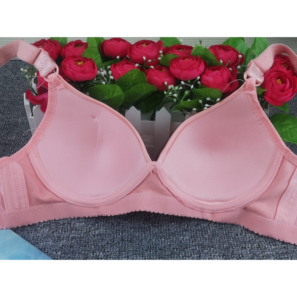 bra / bh wanita 8986CUP B - busa tipis kain lembut TDK  ADA KAWAT (PROMO BELI 4 FREE MASKER)