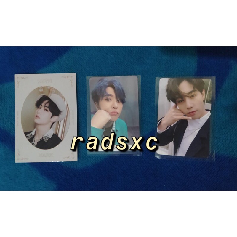 PHOTOCARD GOT7 MARK / YOUNGJAE ALBUM ONLY DYE / SPINNING TOP