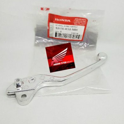 LEVER L STEERING HANDLE TUAS REM KIRI BELAKANG NEW BEAT K1A STREET 2020 2021 2022 ORI HONDA