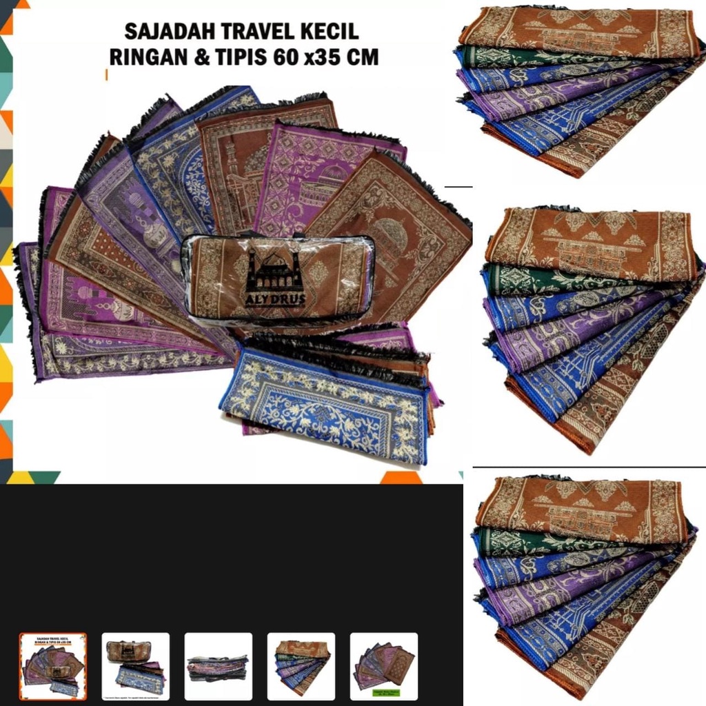 Sajadah Muka Turket Merk Alidrus/Harga Best Seller/Bisa Bayar Ditempat/COD