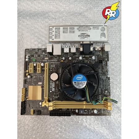 Motherboard Mainboard Mobo Asus H81M-A Socket 1150 gen 4 ada HDMI Paket Prosesor intel Core i5 4570 