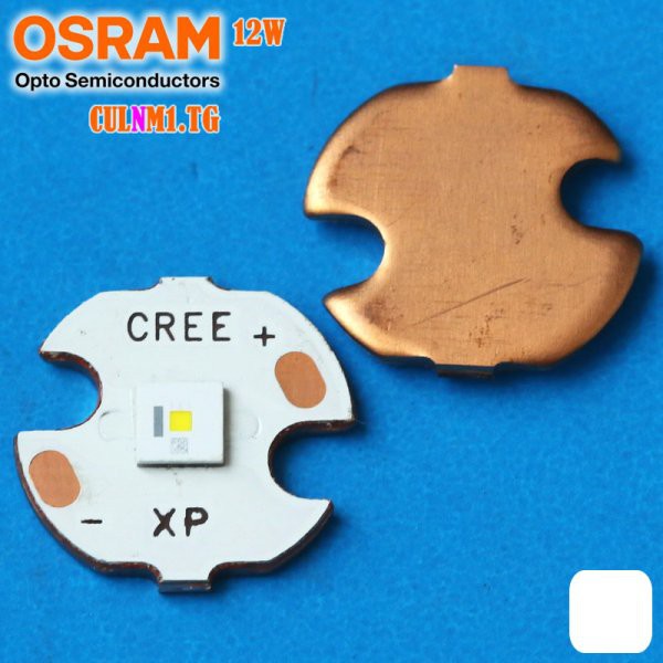 Led OSRAM OSLON 12W CULNM1.TG WHITE EMITTER GERMANY 16MM COPPER PCB 3.3A