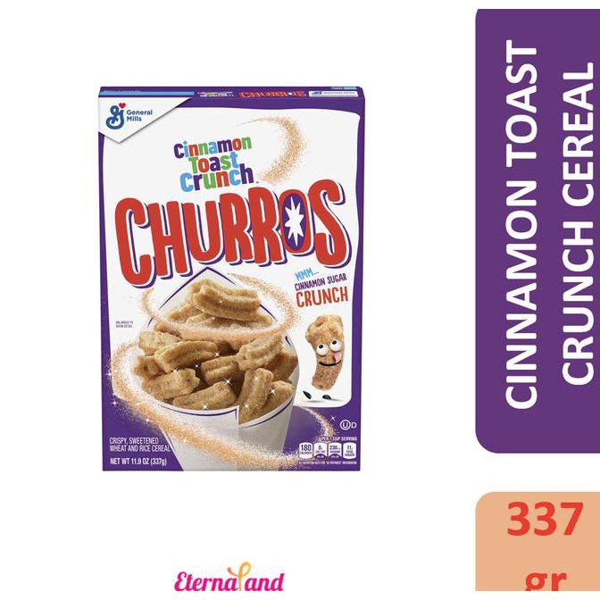

Diskon Cinnamon Toast Crunch CHURROS cereal - sereal cinnamon churros Diskon