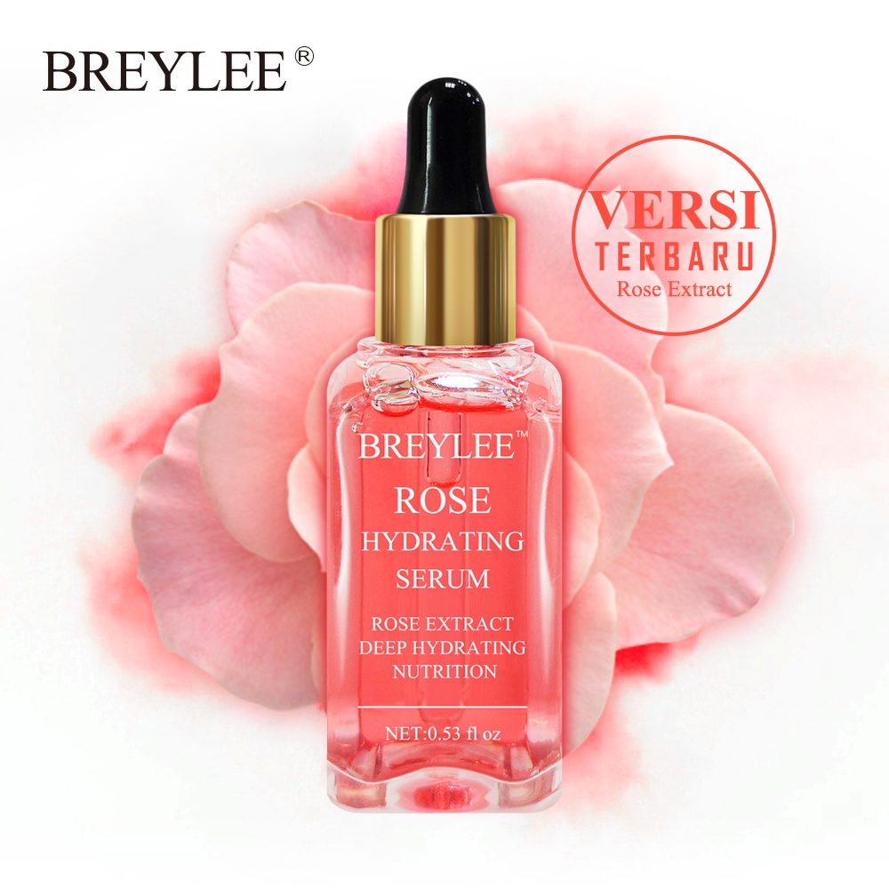 [Ori100%]BREYLEE serum pelembab mawar Rose Nourishing Facial Serum  Moisturizing / Refreshing / Stimulasi nol / Memutihkan / Menghidrasi /Anti Aging