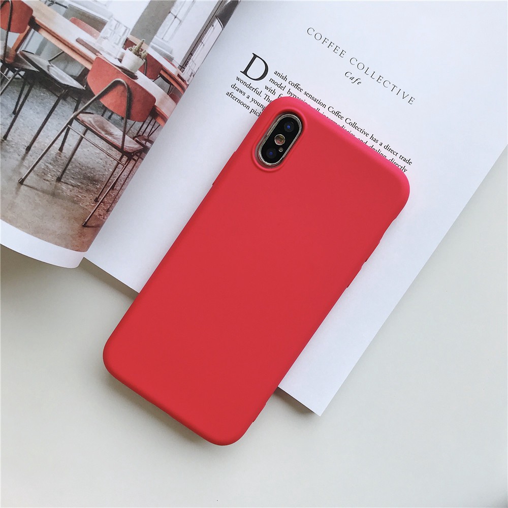 New Liquid Silicone Case For iPhone 6 6S 7 8 Plus iPhone Xs XR XS Max Soft TPU Protective Cover IYA