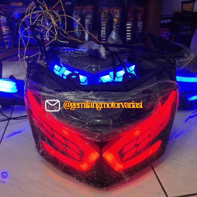 Lampu Stoplamp Belakang Nmax Old Variasi Stop Lamp Nmax Lexus Lampu Stop Belakang Nmax Led Lampu Led Nmax Ka Kra-4