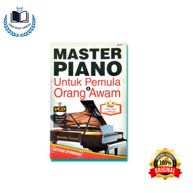 Jual Buku Musik - Master Piano Untuk Pemula & Orang Awam | Shopee Indonesia