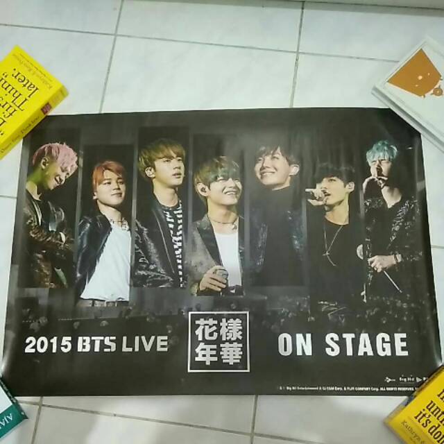 BTS 2015 Live On Stage Poster