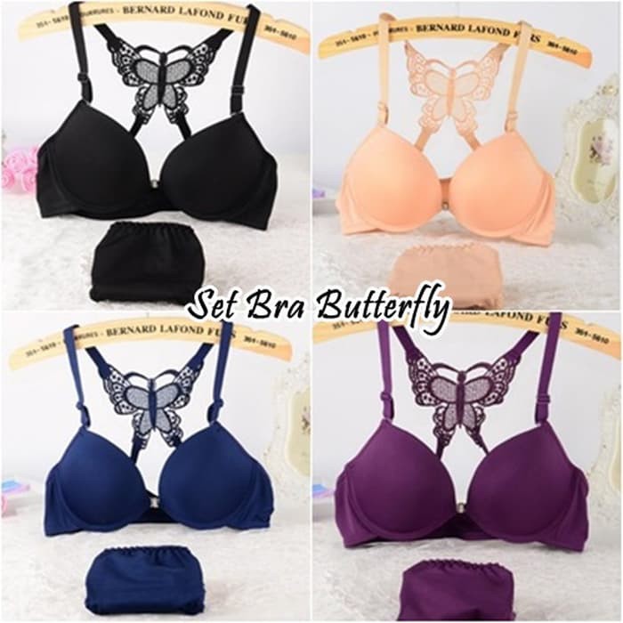 ❄️MATCHA❄️ [ SET BRA + CD ] BRA BUTTERFLY / BRA KUPU-KUPU