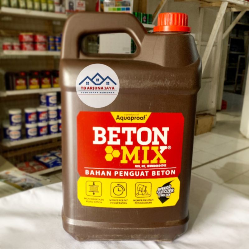 BETONMIX 5 KG / 5 Liter Obat Cor Pengeras Beton Berkualitas | Betonmix Keluaran Aquaproof