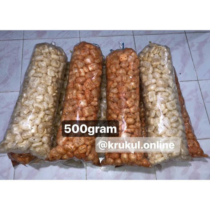 

KERUPUK KULIT SAPI ORIGINAL ASIN DAN PEDAS DAUN JERUK 500 GRAM - ORIGINAL ASIN