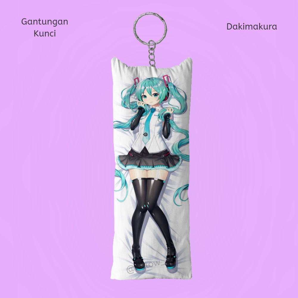 Pillowart - Gantungan Kunci Dakimakura Anime Custom - ART033