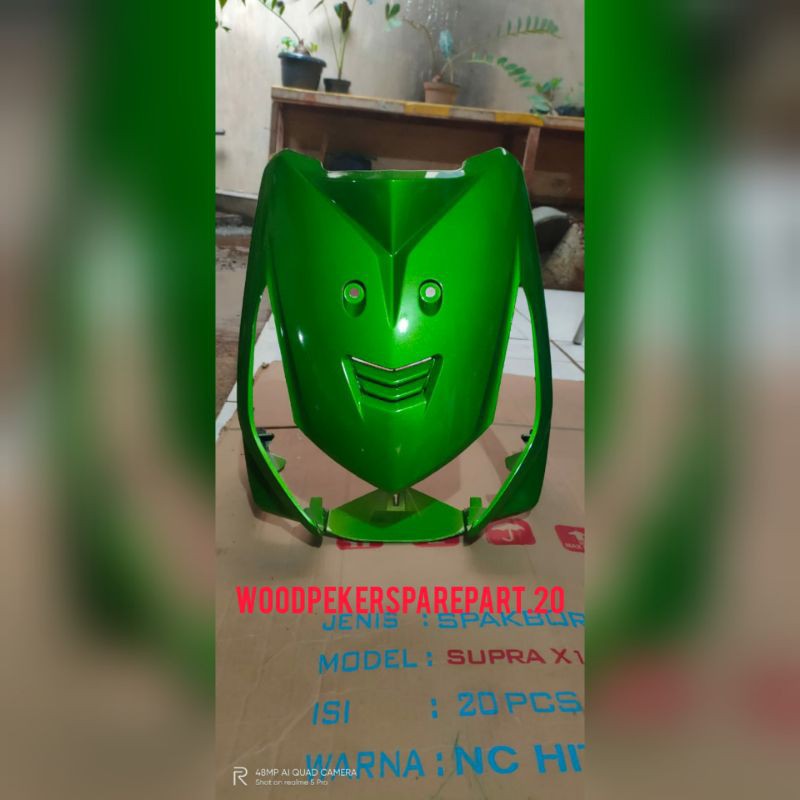 TAMENG DEPAN HONDA BEAT KARBU HIJAU