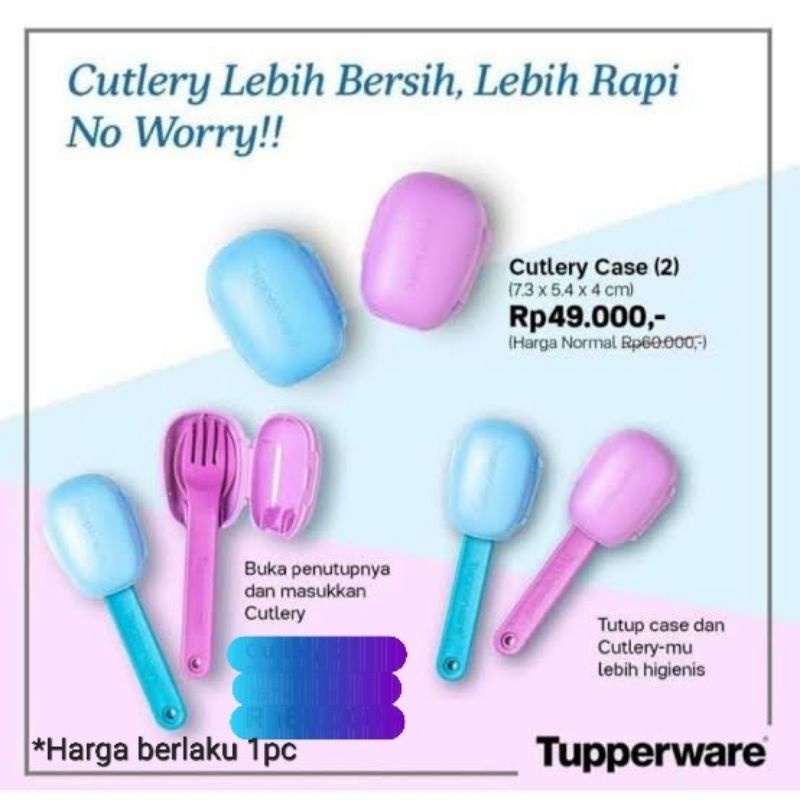 Cutlery Case Tupperware