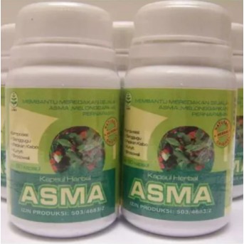 Obat Herbal Mengobati ASMA Sesak Napas Dengan Kapsul Asma Original Tanpa Efek Samping Alami Asli.