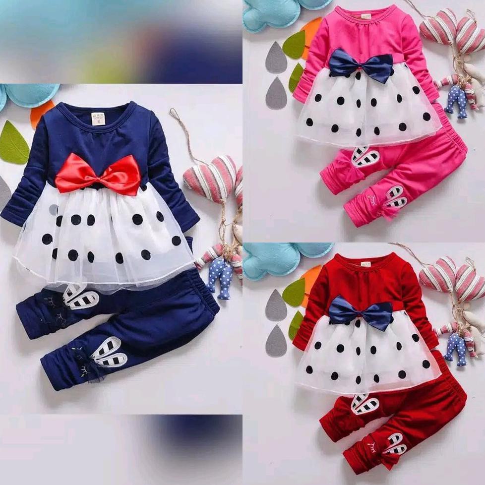 Murah Setelan Baju Bayi Lucu Set Kid Balita Jaman Now Pakaian Anak