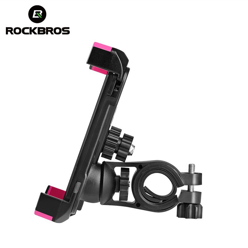 Grab Medan Tempat HP Rockbros Holder Sepeda Smartphone Rotasi 360 Derajat Model 1  CH-01 Black