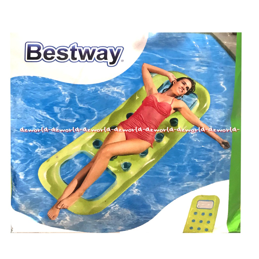 Bestway Papan Renang Berjemur Santai Pelampung Matras Berjemur Max Beban 90kg