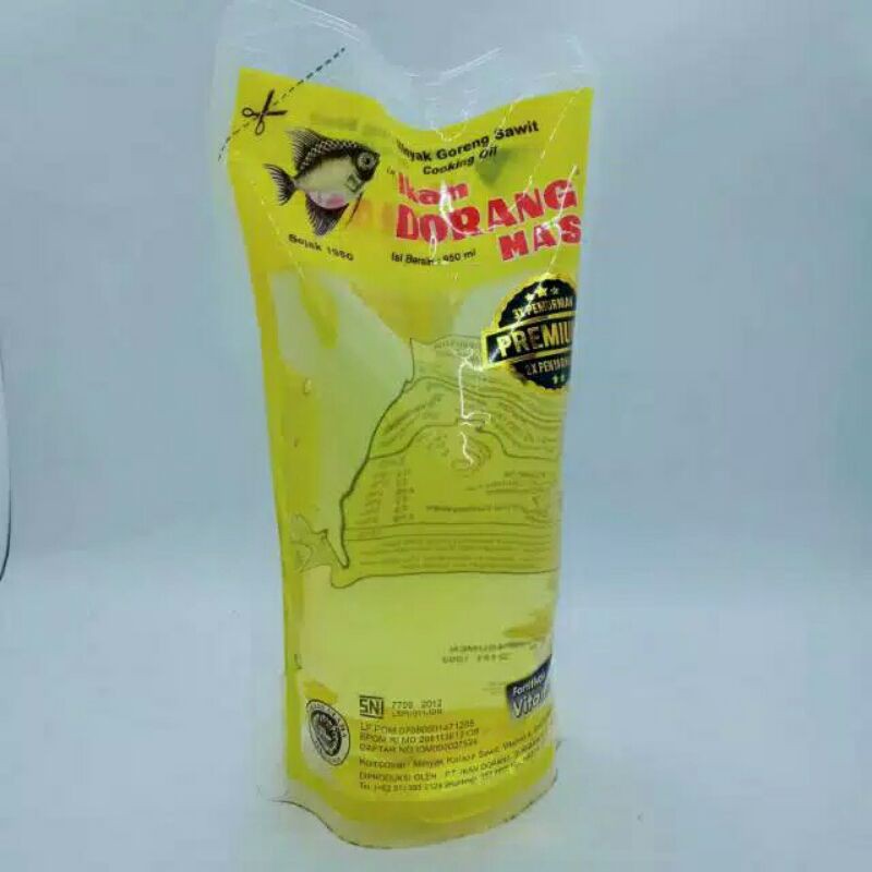 

minyak ikan dorang mas 950 ml