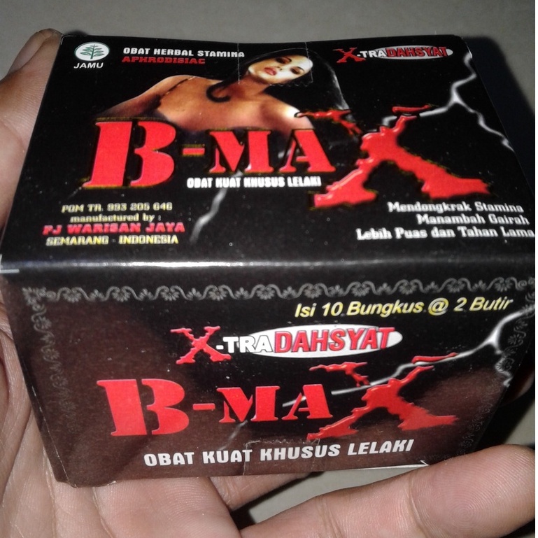 PAKET 10 BOX KAPSUL B-MAX KAPSUL STAMINA JAMU KUAT OBAT KUAT ORIGINAL