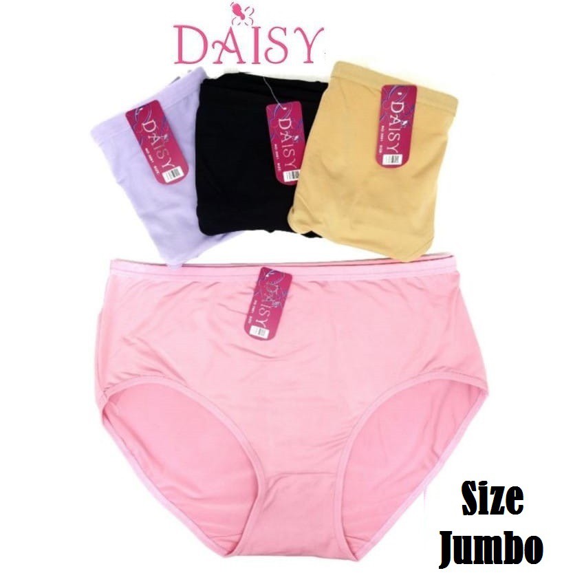 MURAH - CD Katun Wanita Ukuran Jumbo Daisy / Celana Dalam Perempuan Ukuran Besar Daisy 3081