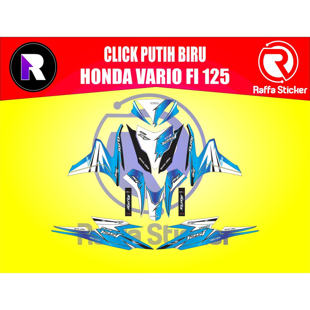 Jual STICKER STRIPING MOTOR STICKER DECAL Decal Sticker Honda Vario