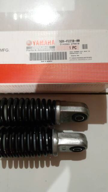 Shock Breaker Belakang Skok Belakang Yamaha Vega 2004 5ER F2210 00 HARGA SATU SET