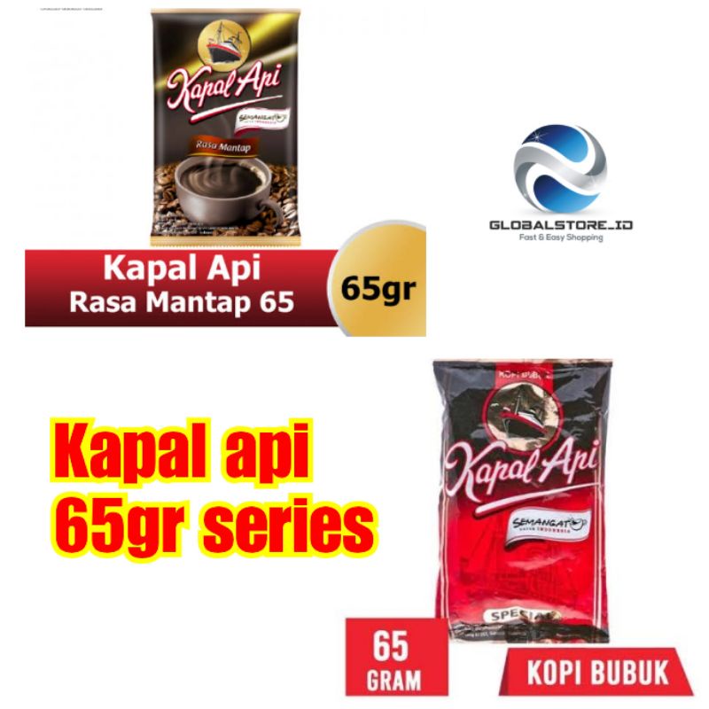 Kopi kapal api special 65g / kopi kapal api rasa mantap 65gr