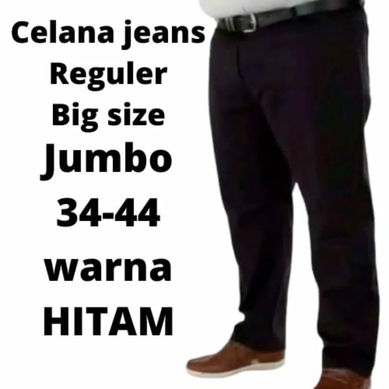 Celana jeans panjang pria/CELANA BIG SIZE/celana jeans standar jumbo/celana jeans satandar big size